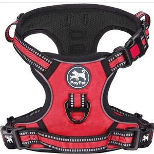 Poy Pet No Pull Red Dog Harness - Extra Small
